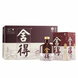 沱牌旗下高端！舍得 品味舍得(匠藏版) 52度浓香型白酒500mL*6瓶 整箱装