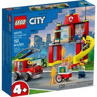 LEGO 乐高 City城市系列 60375 消防局和消防车