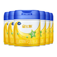 FIRMUS 飞鹤 星飞帆 3段适用于1-3岁婴幼儿 配方牛奶粉 700g*6罐