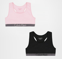卡尔文·克莱恩 Calvin Klein CK青少年少女文胸内衣2件装
