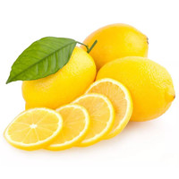 果沿子 新鲜国产黄柠檬 单果约60g+ 1kg装