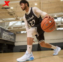 XTEP 特步 24年新款 男款回弹实战篮球鞋