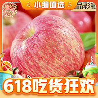 猗顿农品 正宗山东烟台红富士苹果 净重4.6斤单果80mm以上