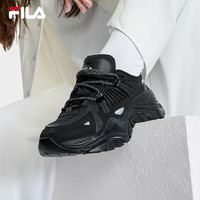 FILA 斐乐 鱼刺1S+ 女款厚底老爹鞋 F12W331111FBK