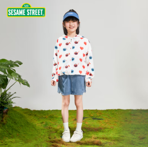 SESAME STREET 芝麻街  休闲儿童装 连帽防晒衣（颜色尺码任选）