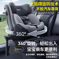 heekin 星途-德国儿童安全座椅0-12岁汽车用婴儿宝宝 幻影灰(iSize全阶认证+ADAC测试)