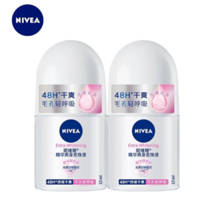 NIVEA 妮维雅 女士止汗走露珠12ml*2