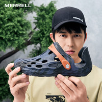 MERRELL 迈乐 户外溯溪洞洞鞋HYDRO MOC毒液涉水鞋透气沙滩鞋凉鞋轻便溯溪鞋 J005545黑兰桔（男）