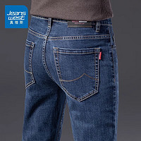 JEANSWEST 真维斯 修身直筒男士牛仔裤 HT-32-181Q17