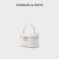CHARLES & KEITH CHARLES&KEITH夏季女包CK2-80781893-2复古拼色链条斜挎小包女 1个