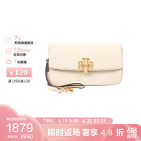 TORY BURCH 托里.伯奇（TORY BURCH）女士BRITTEN系列小号链条包单肩斜挎包奶白色 141012-122