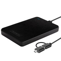 Newsmy 纽曼 500GB 移动硬盘 星云塑胶SC系列 USB3.0 机线一体 2.5英寸 星空黑 稳定耐用