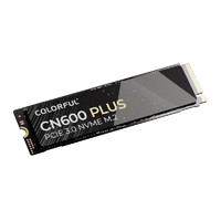 COLORFUL 七彩虹 CN600 SSD台式电脑M.2笔记本PCIE3.0高速固态硬盘 CN600 1TB PLUS 单硬盘