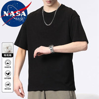 NASA BASE 短袖t恤 1999黑色 XL（115斤-130斤）