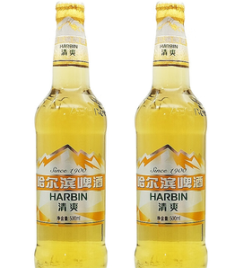 Harbin 哈尔滨  清爽啤酒500ml*6