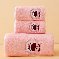 Disney 迪士尼 浴巾毛巾三件套 (浴巾*1+毛巾*2)