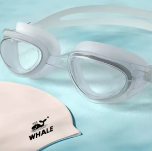 SPRING'SWHALE 鲸鱼 成人泳镜+耳塞鼻夹镜盒