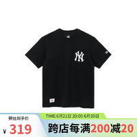 NEW ERA 纽亦华 男款MLB系列纽约洋基队套头圆领T恤13086597-XXL