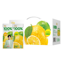 汇源 果汁100%阳光柠檬混合果汁200ml*12盒