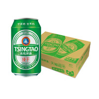 TSINGTAO 青岛啤酒 纯干330ml*24罐