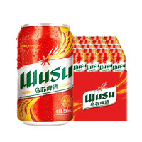 WUSU 乌苏啤酒 红乌苏啤酒 330mL 24罐