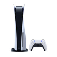 SONY 索尼 PlayStation 5系列 PS5 数字版版 港版 游戏机 白色