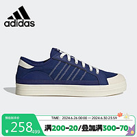 adidas 阿迪达斯 男女帆布鞋运动鞋低帮轻便休闲鞋 IE0416 44码uk9.5码