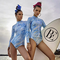 BALNEAIRE 范德安 水光衣系列 女子三角分体泳衣 84065