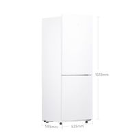 Xiaomi 小米 米家175L 冰白双开门 省电超薄冷冻冷藏租房家用宿舍小型冰箱