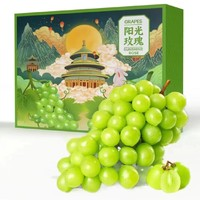 商超精选 晴王 阳光玫瑰 葡萄 2.5斤装（单果6g-12g）