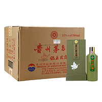 MOUTAI 茅台 鸽画友谊 酱香型白酒 53度 500ml*6瓶 整箱装