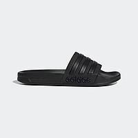 adidas 阿迪达斯 ADILETTE SHOWER休闲实用舒适拖鞋男女夏季阿迪达斯轻运动 黑色(推荐选大一码) 43