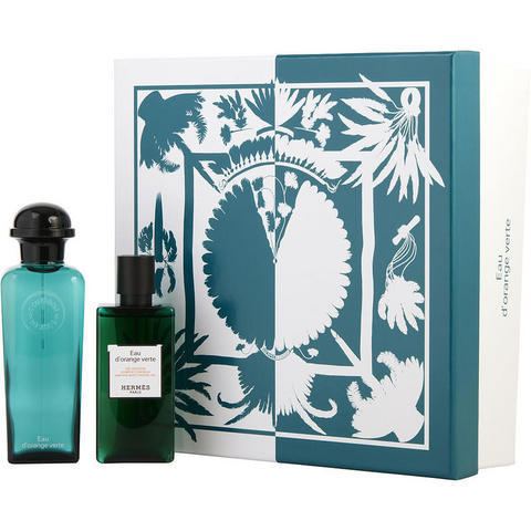 HERMÈS 爱马仕 橘绿之泉中性古龙水香氛套装（香水 100ml+沐浴露 80ml）