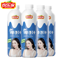 HUANLEJIA 欢乐家 大瓶椰子汁1L*4瓶