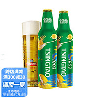 TSINGTAO 青岛啤酒 1903 10度473ml*12瓶四季常青+12瓶*4L精酿啤酒组合装