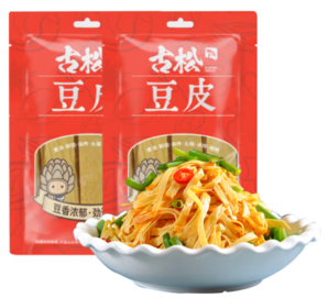 Gusong 古松食品 干豆腐皮 110g*2袋