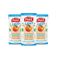 Petit 食品 进口芒果桃汁 200ml*9盒