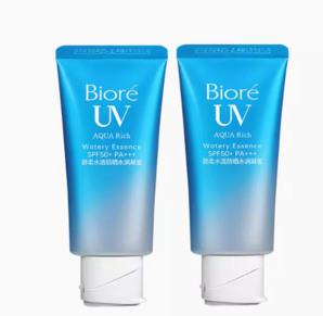 Bioré 碧柔 水活防晒水感凝蜜 SPF50+ PA++++ 50g*2