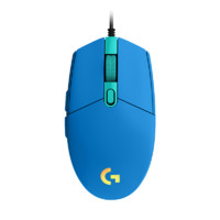 logitech 罗技 G102 二代 有线鼠标 8000DPI RGB 蓝色