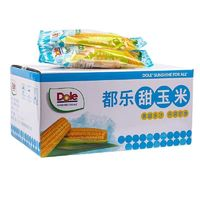 Dole 都乐 顺丰包邮 Dole都乐甜玉米棒4-10根开袋即食单根200g非转基因真空