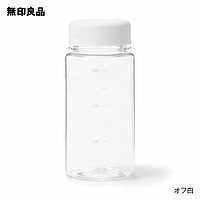 MUJI 無印良品 无印良品Tritan塑料运动水杯杯子随行杯 透明 便携水杯 350ml