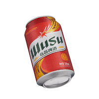 WUSU 乌苏啤酒 新疆红乌苏啤酒罐装330ml*6罐