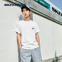 SKECHERS 斯凯奇 男女款短袖T恤  L223U100