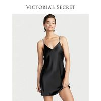 VICTORIA'S SECRET 女士光滑缎面吊带睡裙