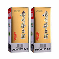 MOUTAI 茅台 贵州飞天茅台酱香白酒53度500ml双瓶装（年份随机发货）