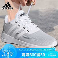 adidas 阿迪达斯 neo男鞋运动鞋低帮缓震轻便透气跑步鞋FY8188 UK7.5码41.0