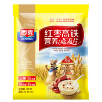 SEAMILD 西麦 红枣高铁燕麦片700g×1袋营养早餐