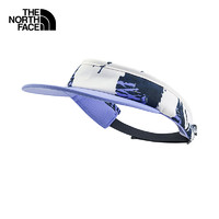 THE NORTH FACE 北面 运动帽通用款户外防晒遮阳空顶帽7WGV 蓝色/IOT 帽围57.79cm