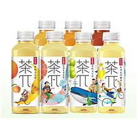 NONGFU SPRING 农夫山泉 茶π茶派500ml*12瓶装蜜桃乌龙柠檬红茶西柚茉莉果味饮料