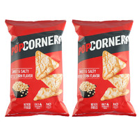 POPCORNERS 哔啵脆 进口非油炸Popcorners咸甜味玉米脆142g*2袋（临期）